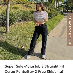 Women’s Adjustable Cargo Pants